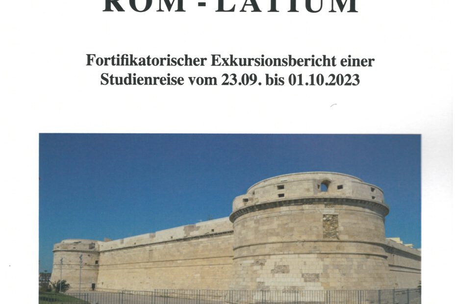 Neumann, Hans-Rudolf Rom -Latium Fortikikatorischer Exkursionsbericht